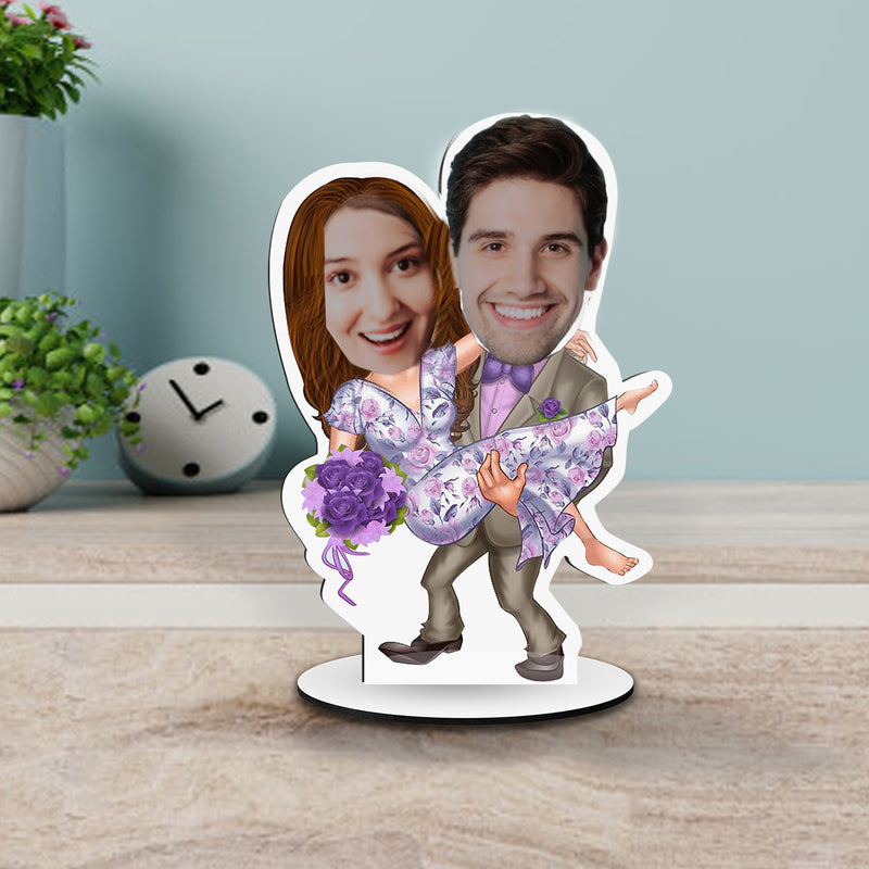 Bliss Baskets Emporio Personalised Caricatures - Couple